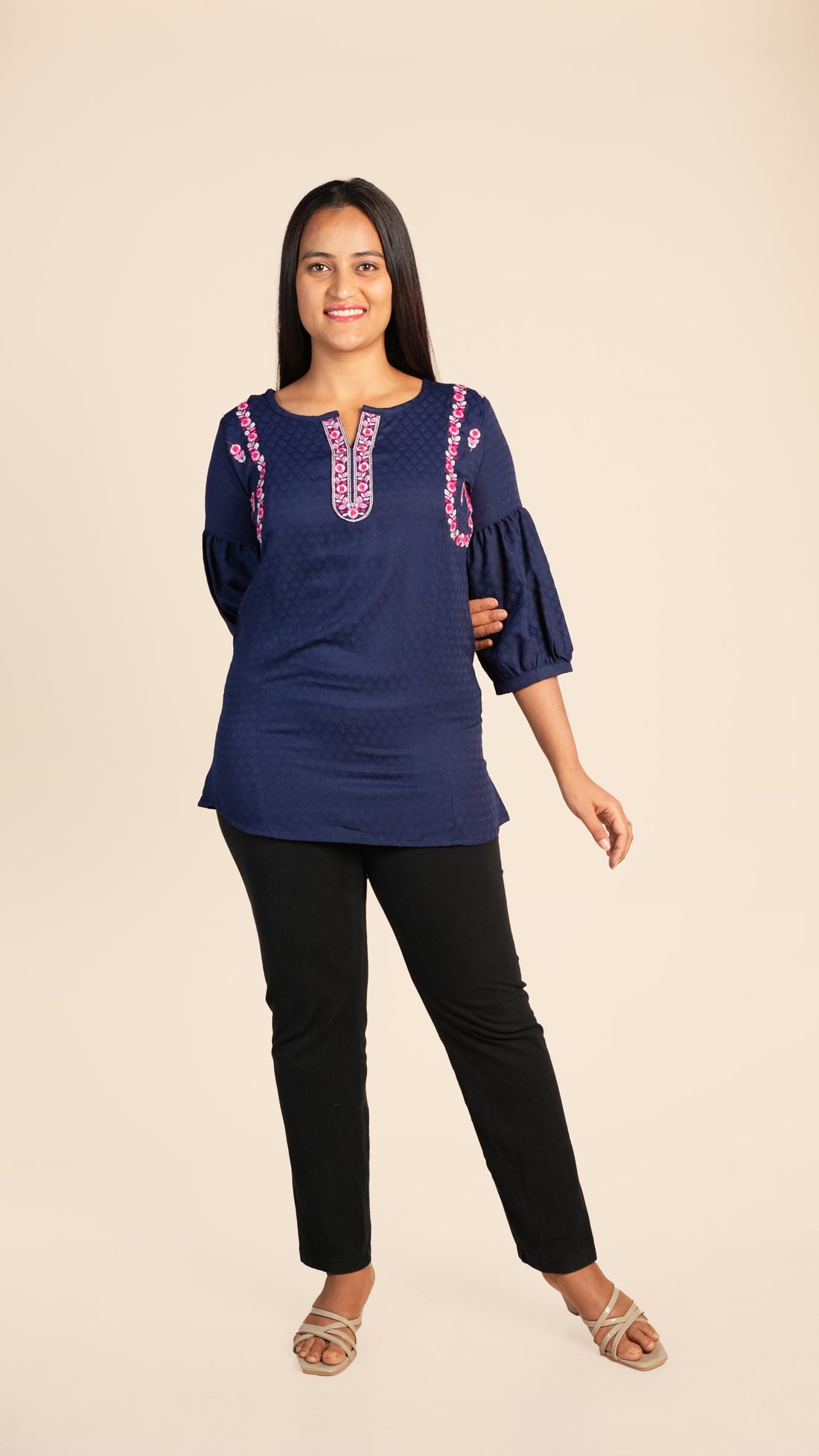 Anamika Rayon Short Kurti
