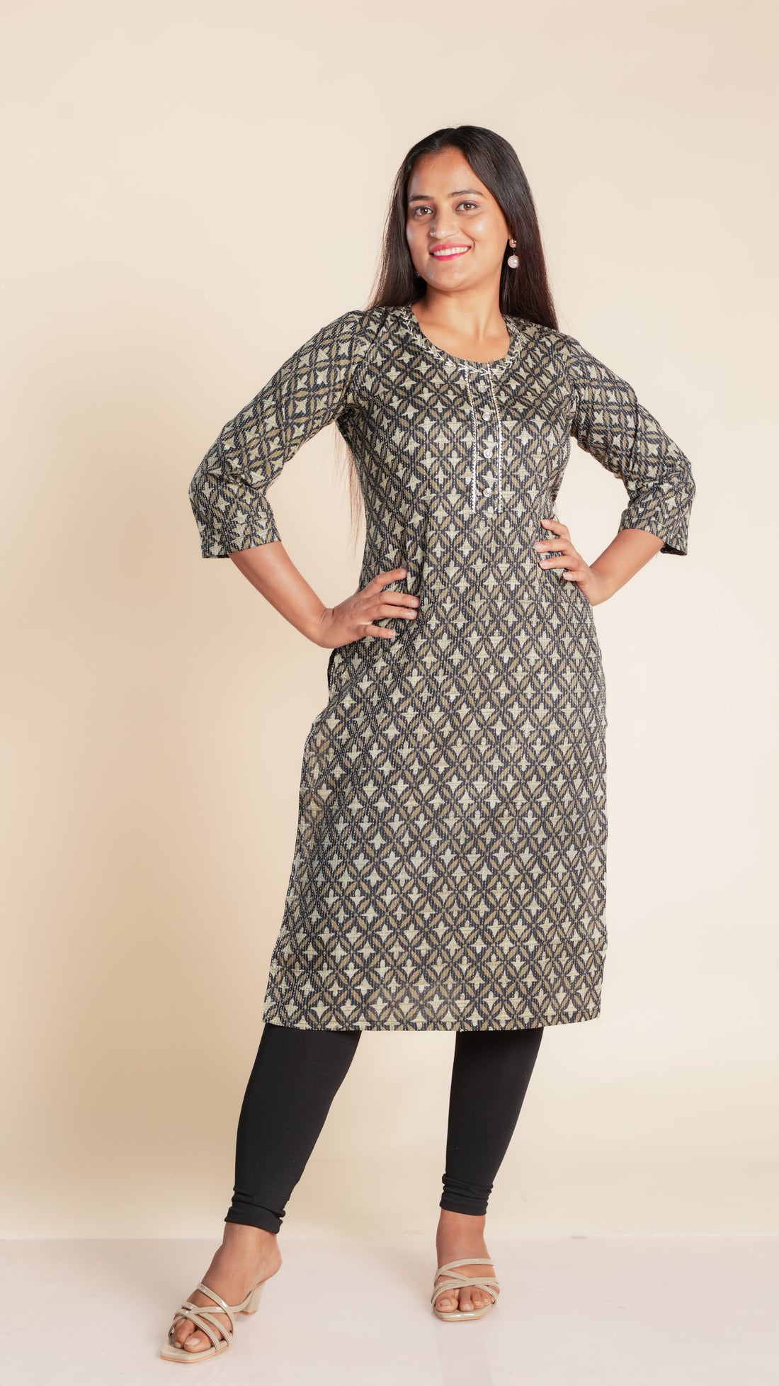Cotton Katha Kurti