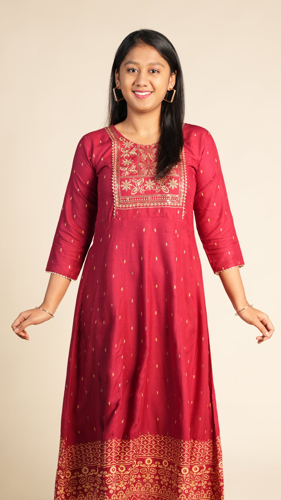Ethnic Long Printed Kurta