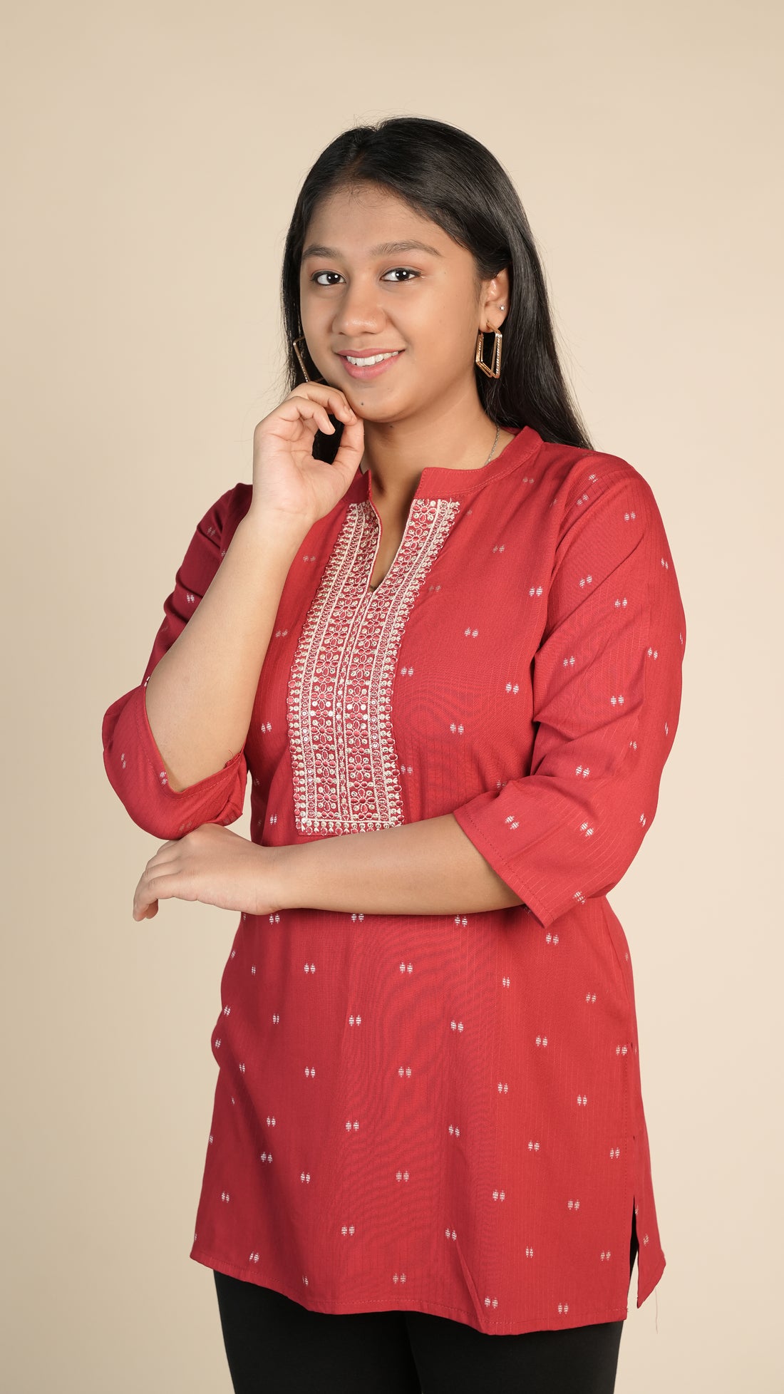 Stylish Cotton Short Kurti