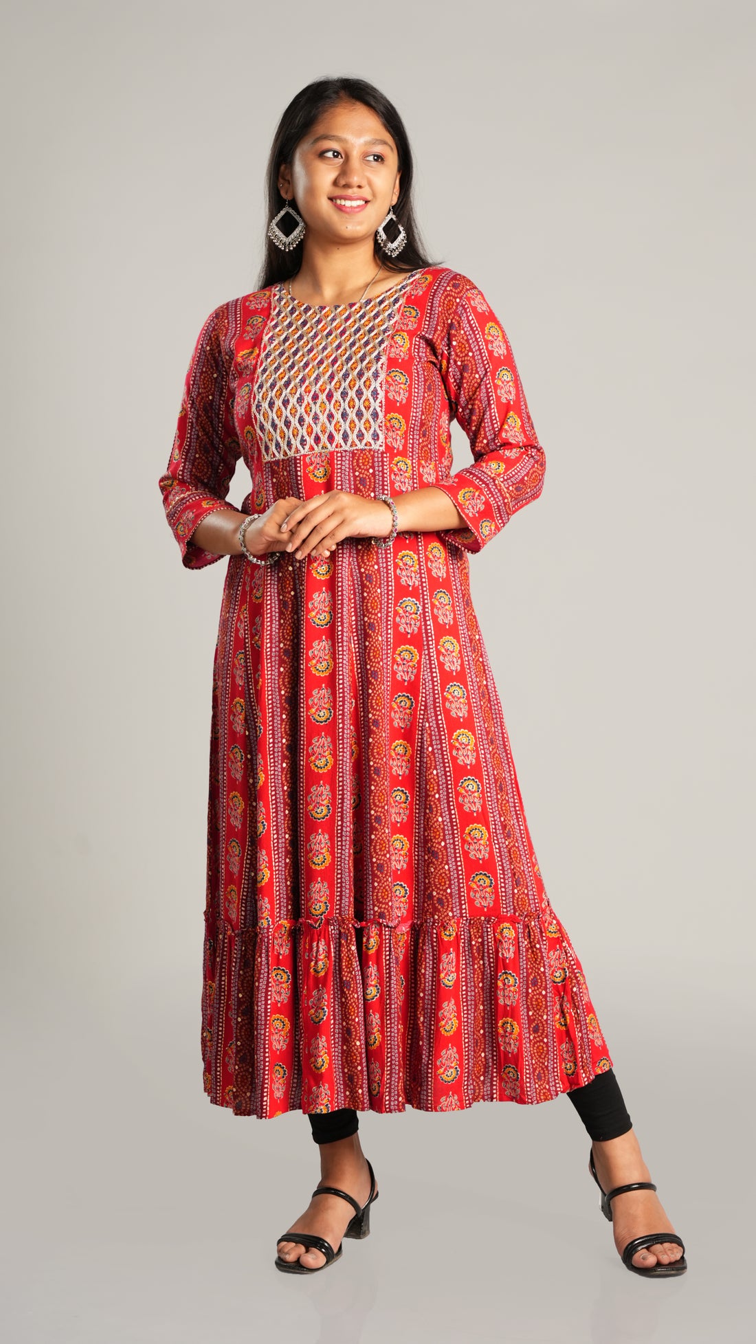 Long Flare Kurti