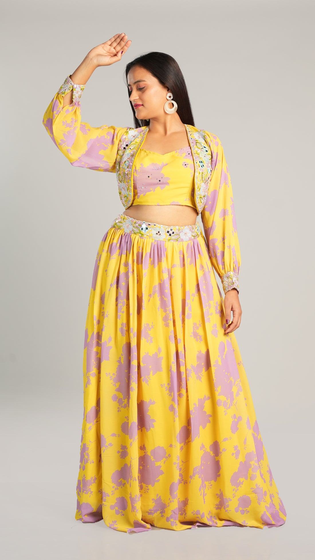 Floral Radiance Lehenga Set