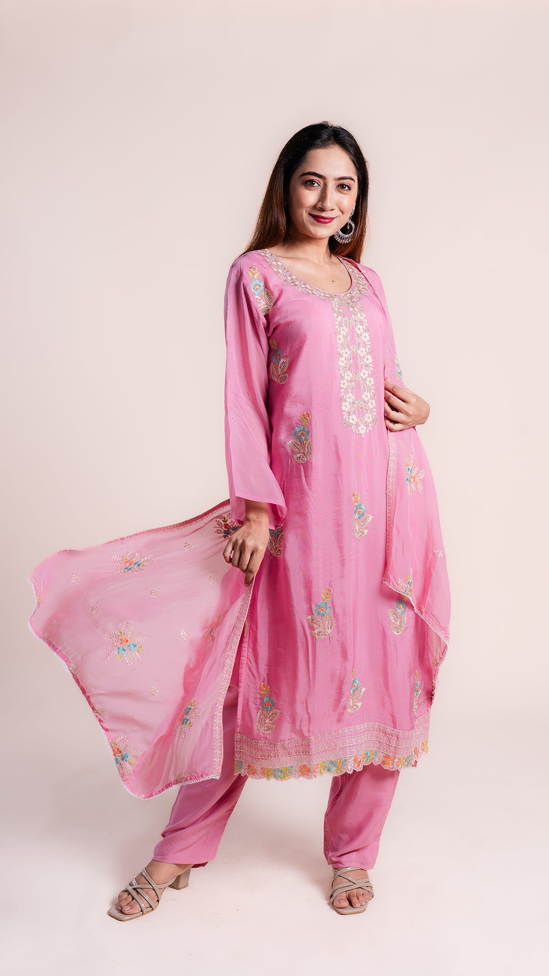 Embroidered Heavy Suit Set