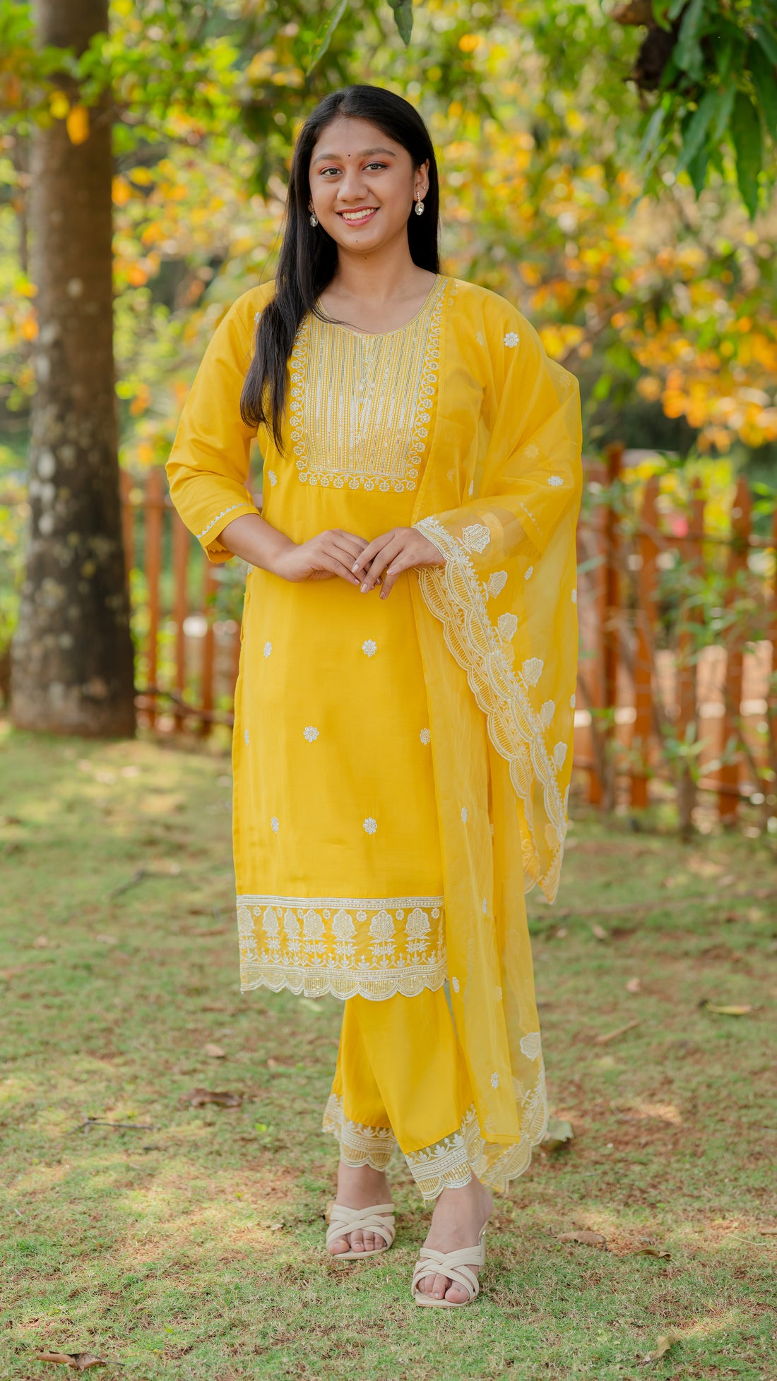 Roman Silk Suit Set