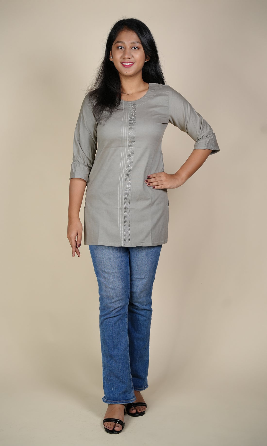 Lycra Club Short Kurti