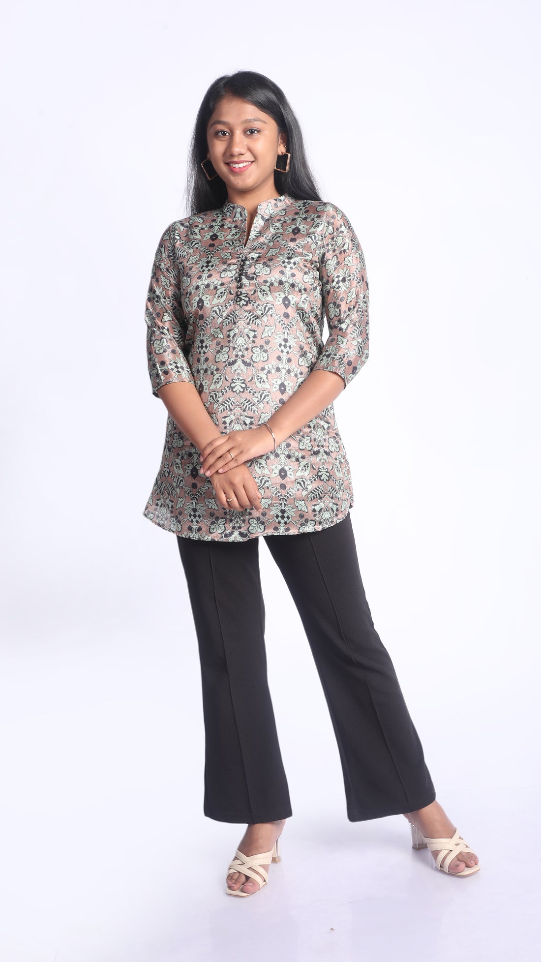 Printed Short Kurti