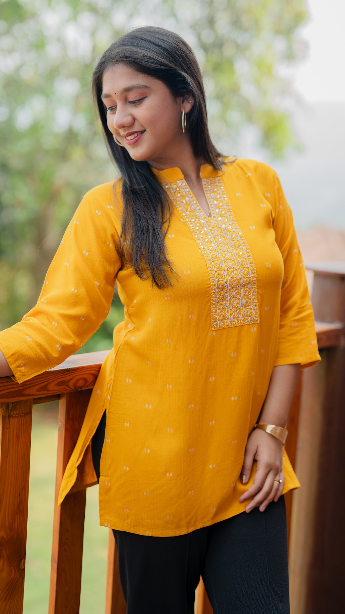 Stylish Cotton Short Kurti