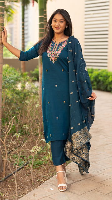 Zari Work Suit