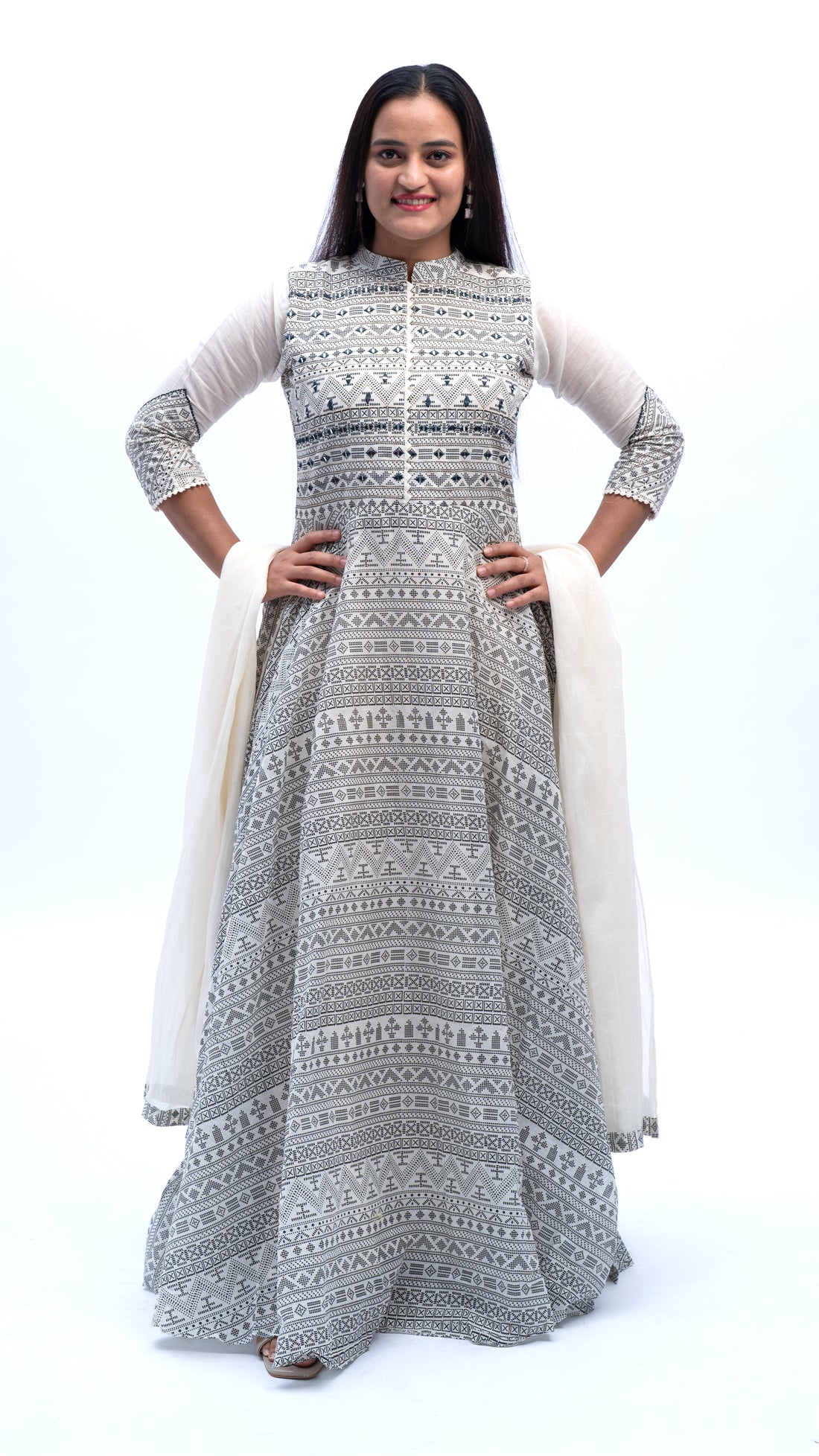 Classic Full Flared Dress