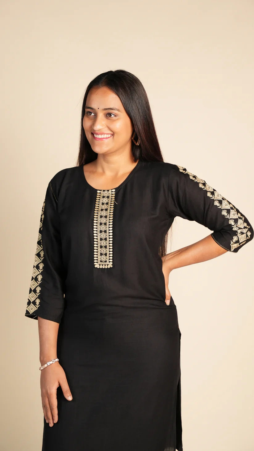 Bold Rayon Kurta