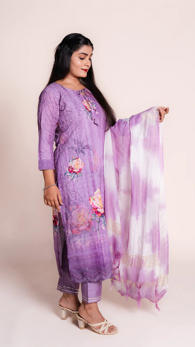 Chikankari Suit Set