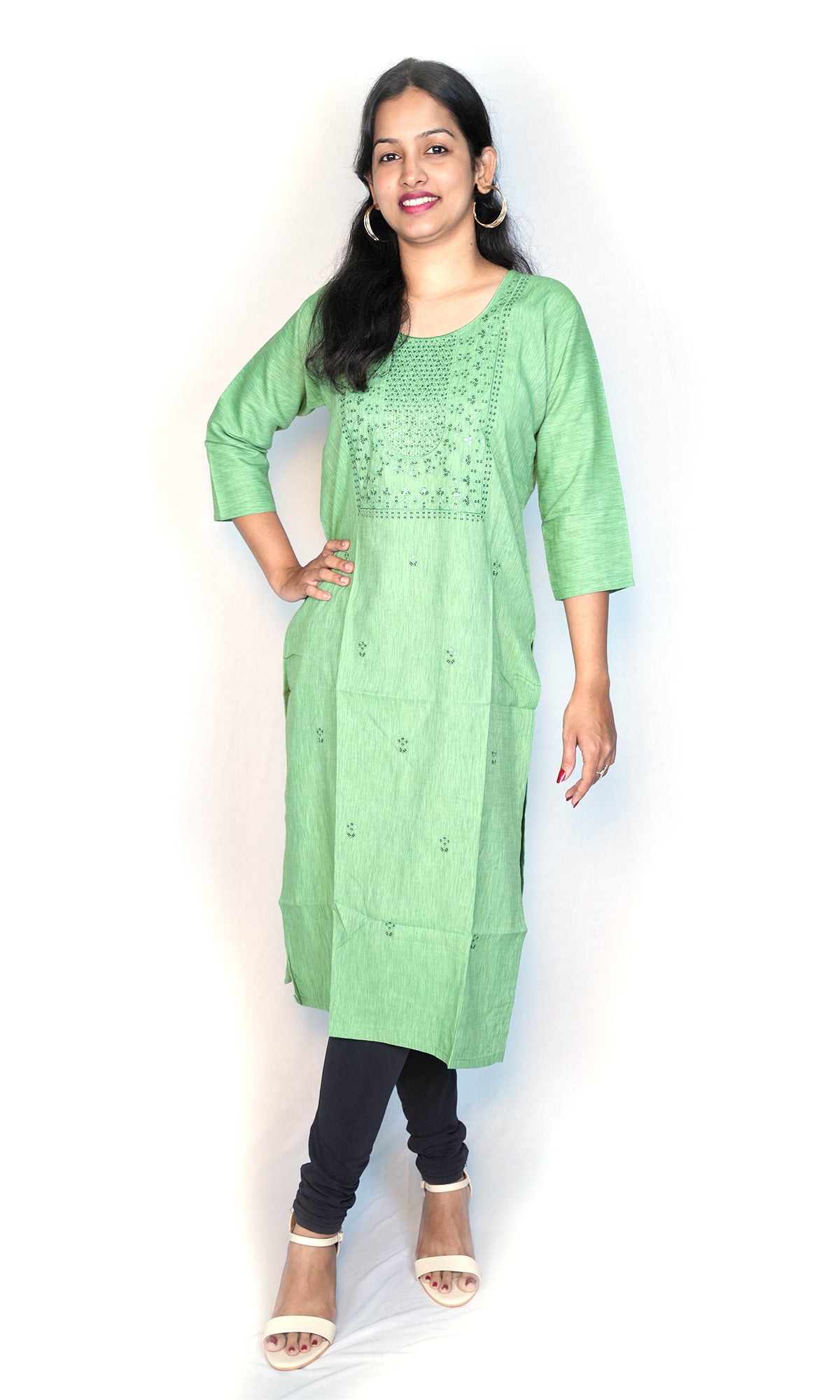 Sequin Work Kurta