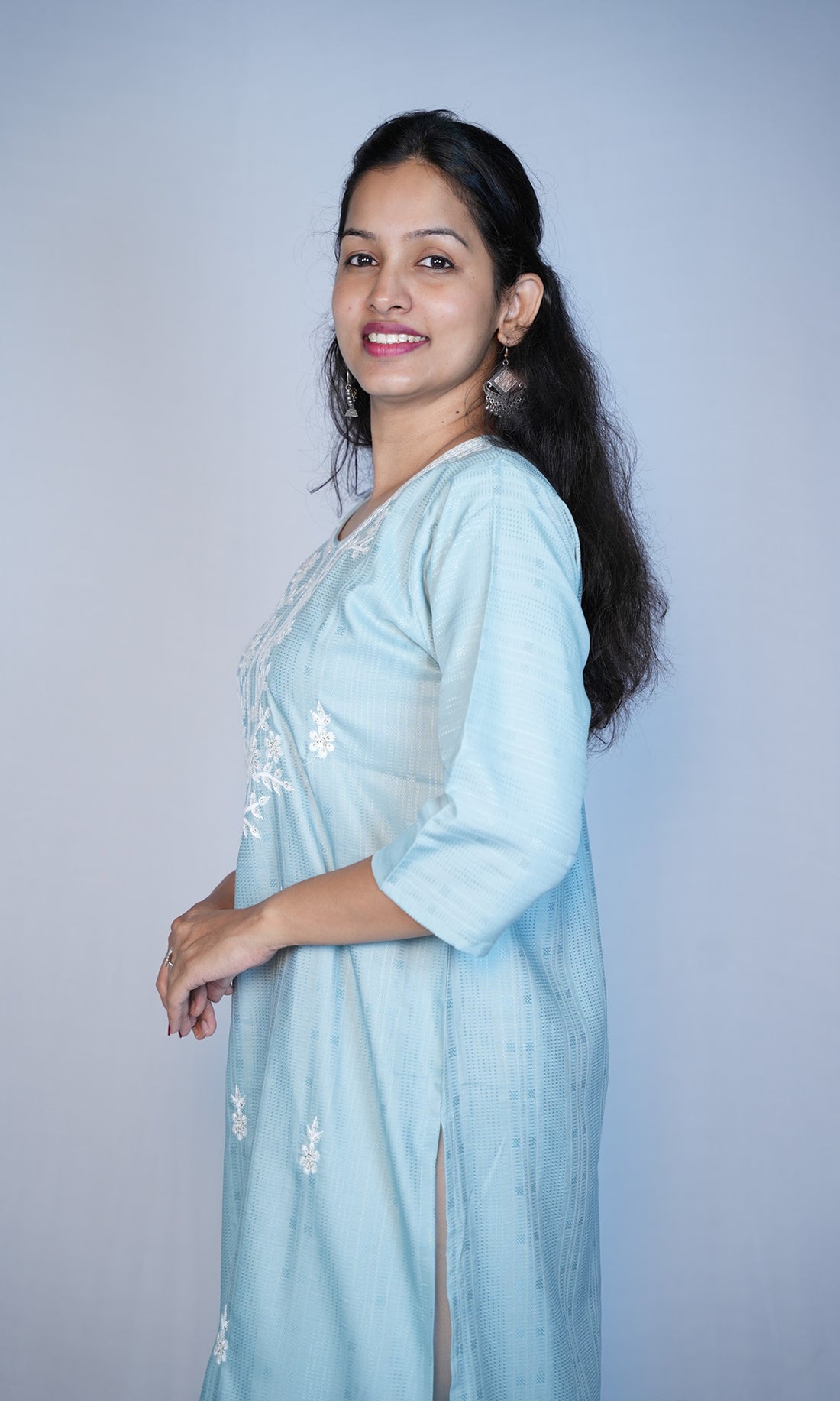 Floral Embroidery Kurta