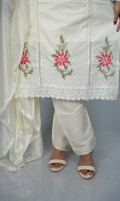 Pure Cotton Suit with Dupatta