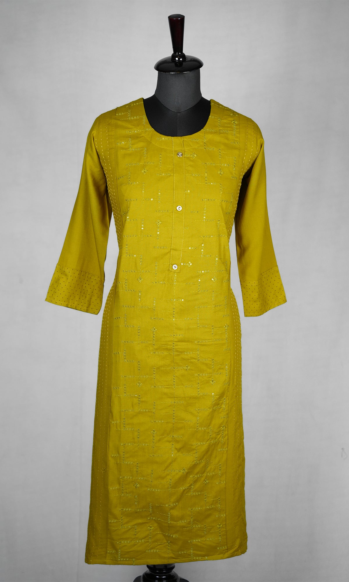 Simple Kurti with Full Sequin Work