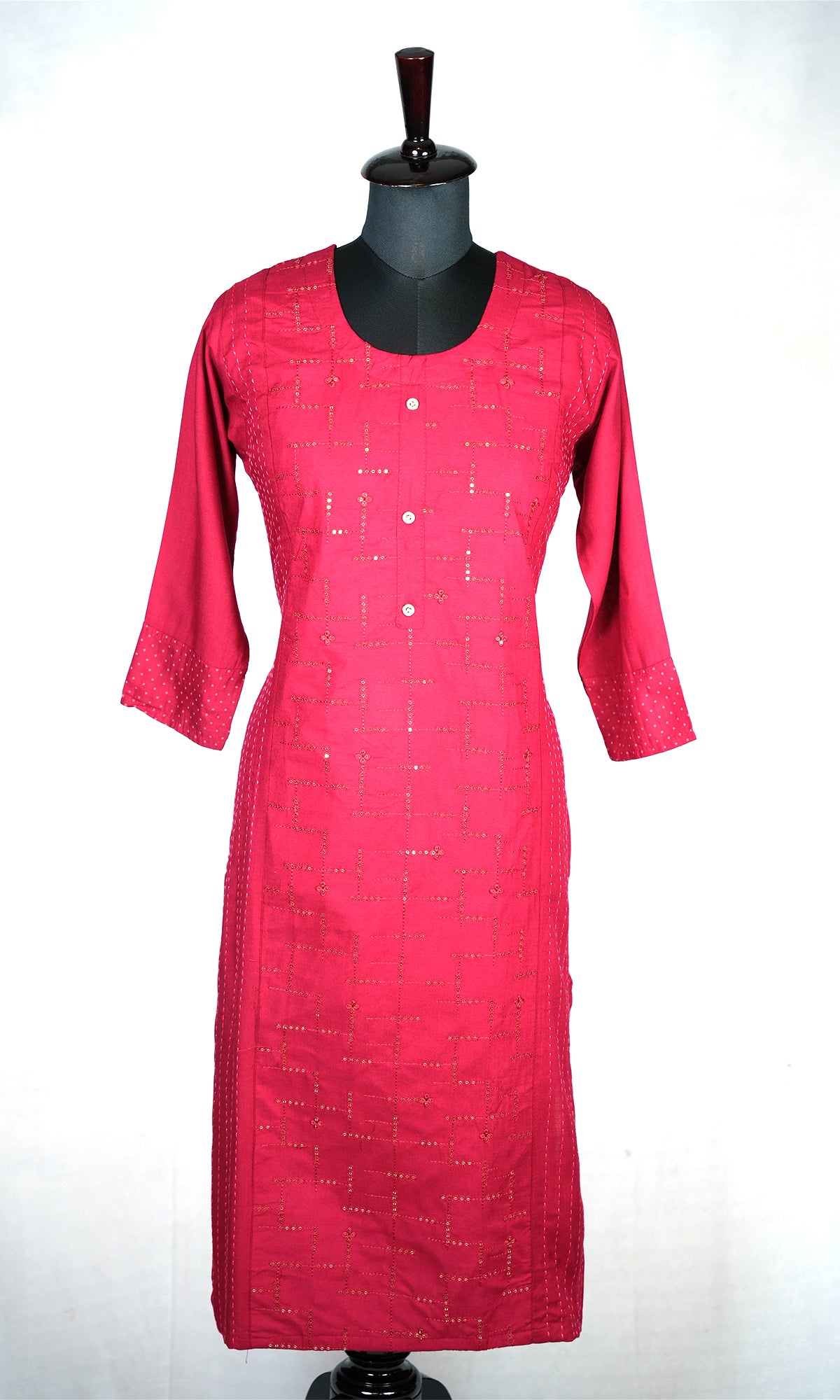 Simple Kurti with Full Sequin Work