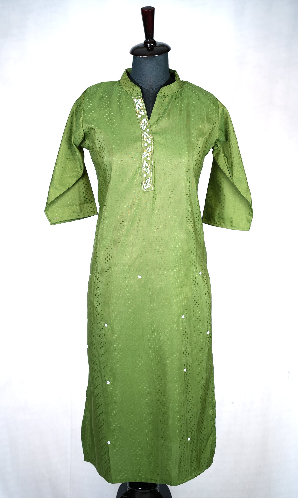 Chinese Collar Simple Kurta