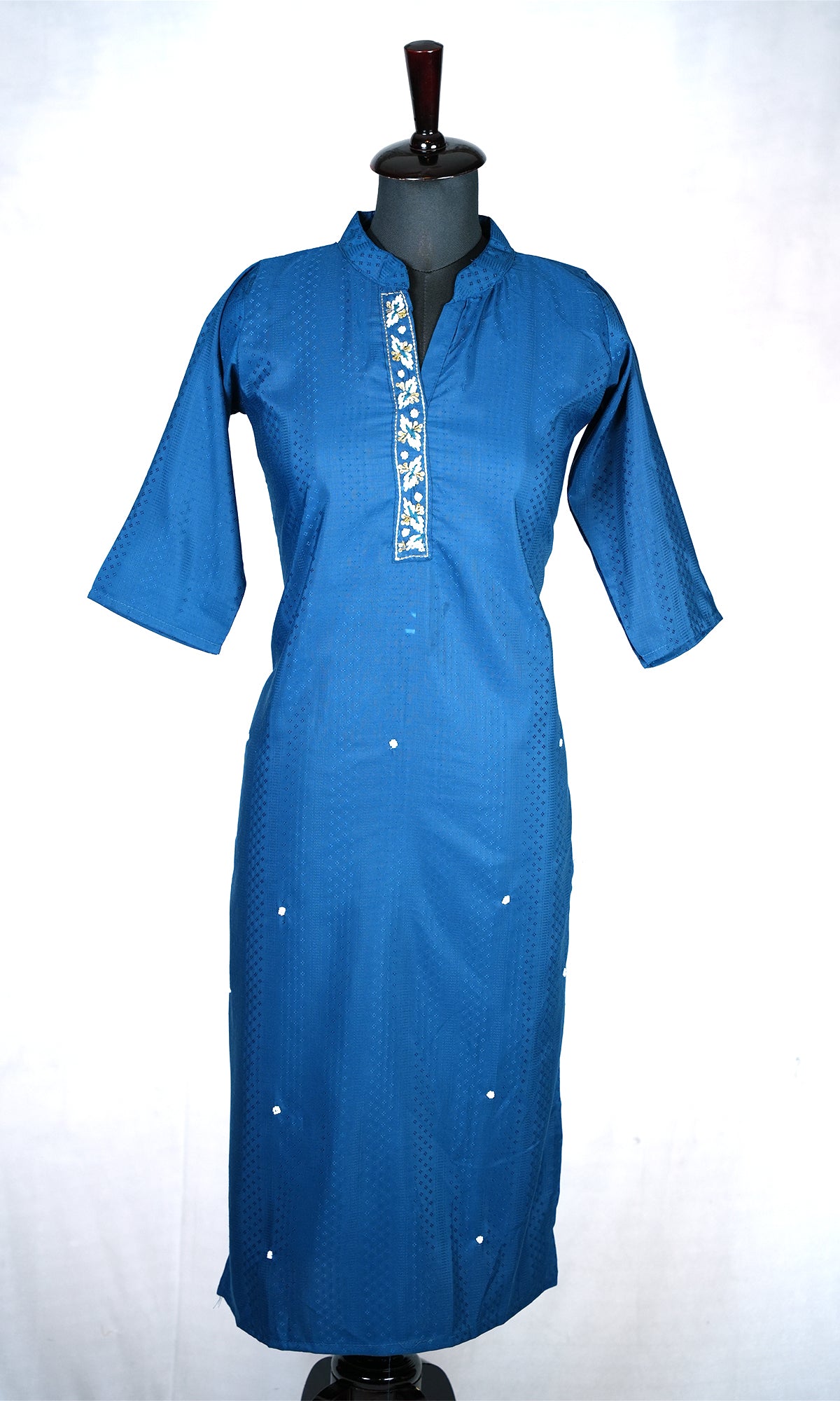 Chinese Collar Simple Kurta