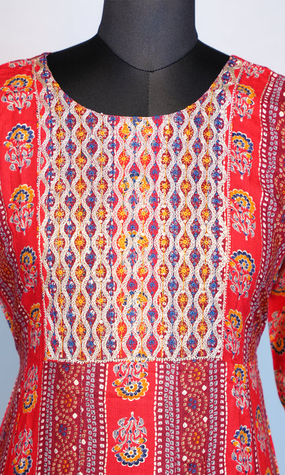 Long Flare Kurti