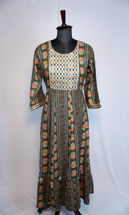 Long Flare Kurti