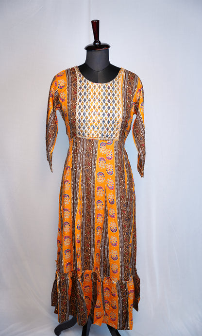 Long Flare Kurti