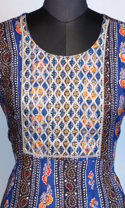 Long Flare Kurti