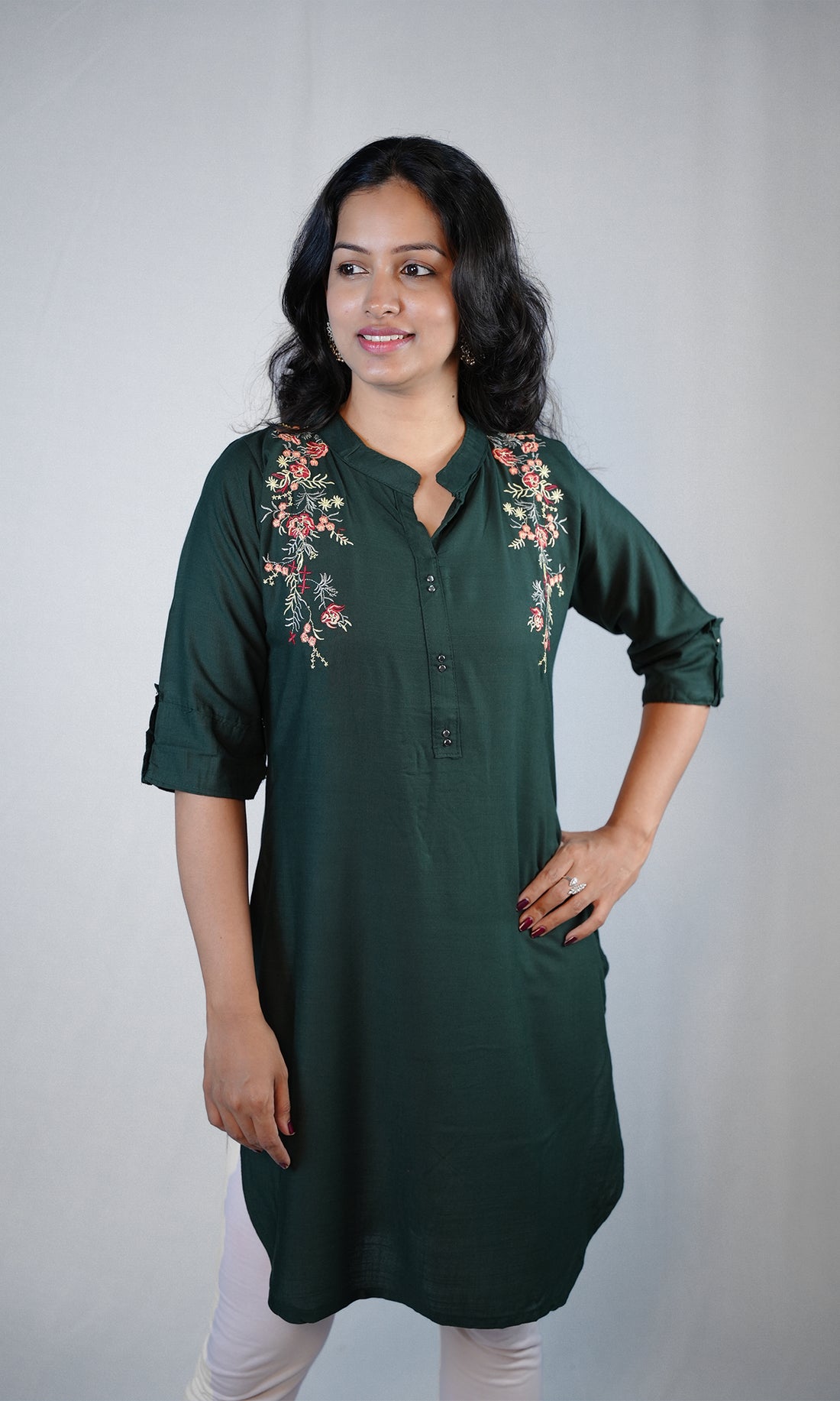 Pathani Embroirdered Kurti