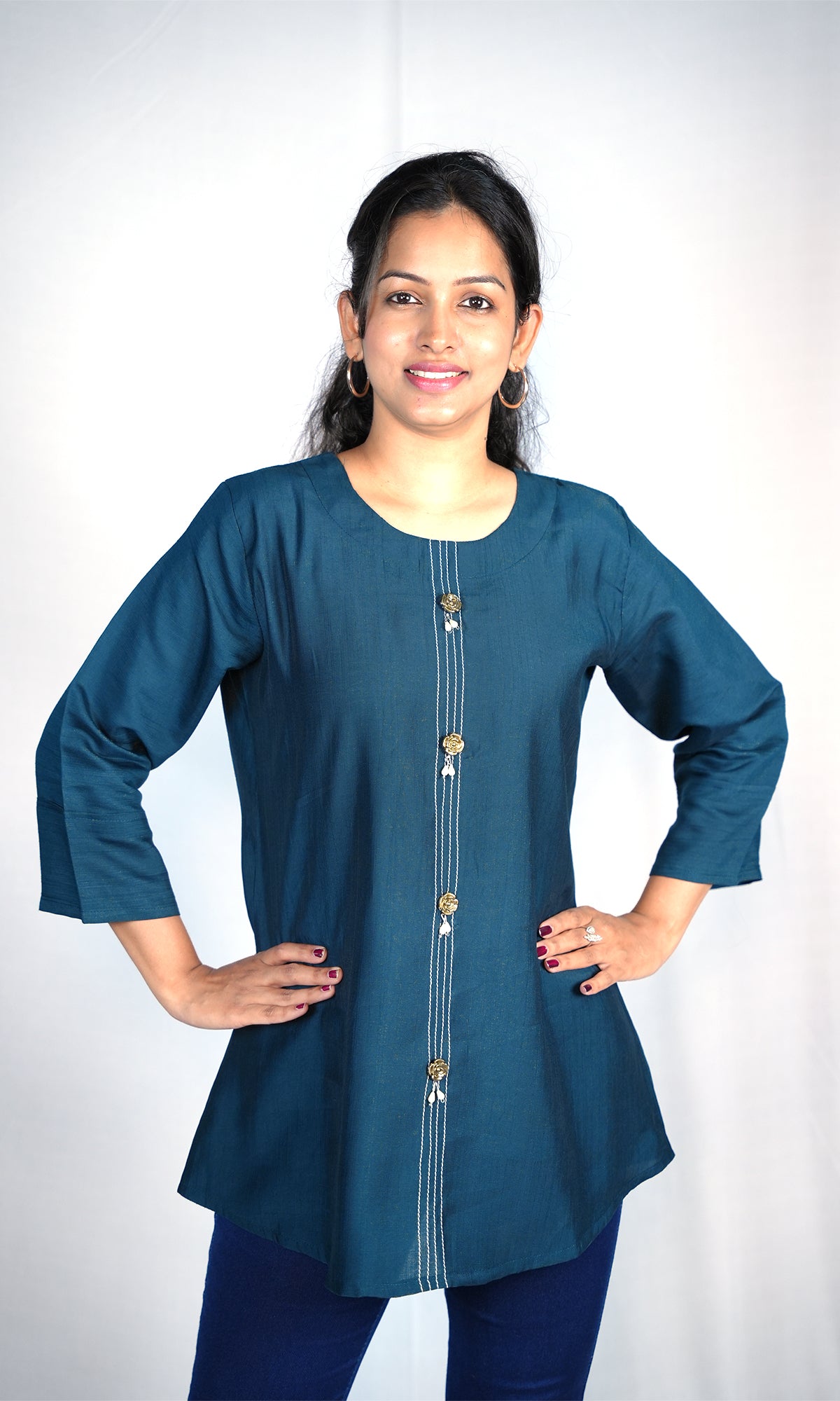 Vatican Fabric Short Kurti