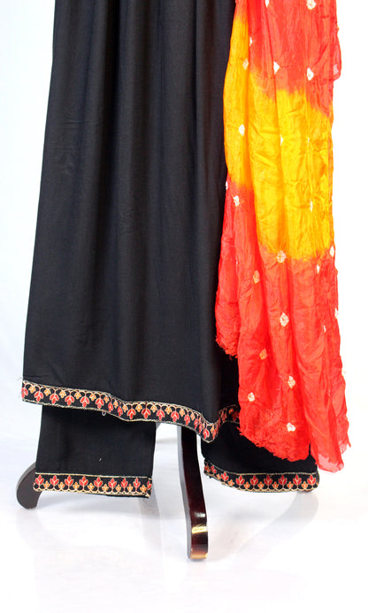 Nyra Style suit with Bandej Dupatta