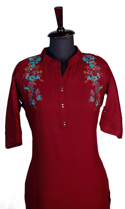 Pathani Embroirdered Kurti