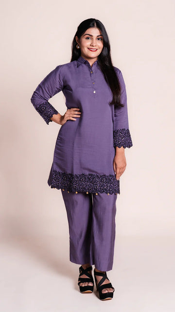 Collar Co-ord Set