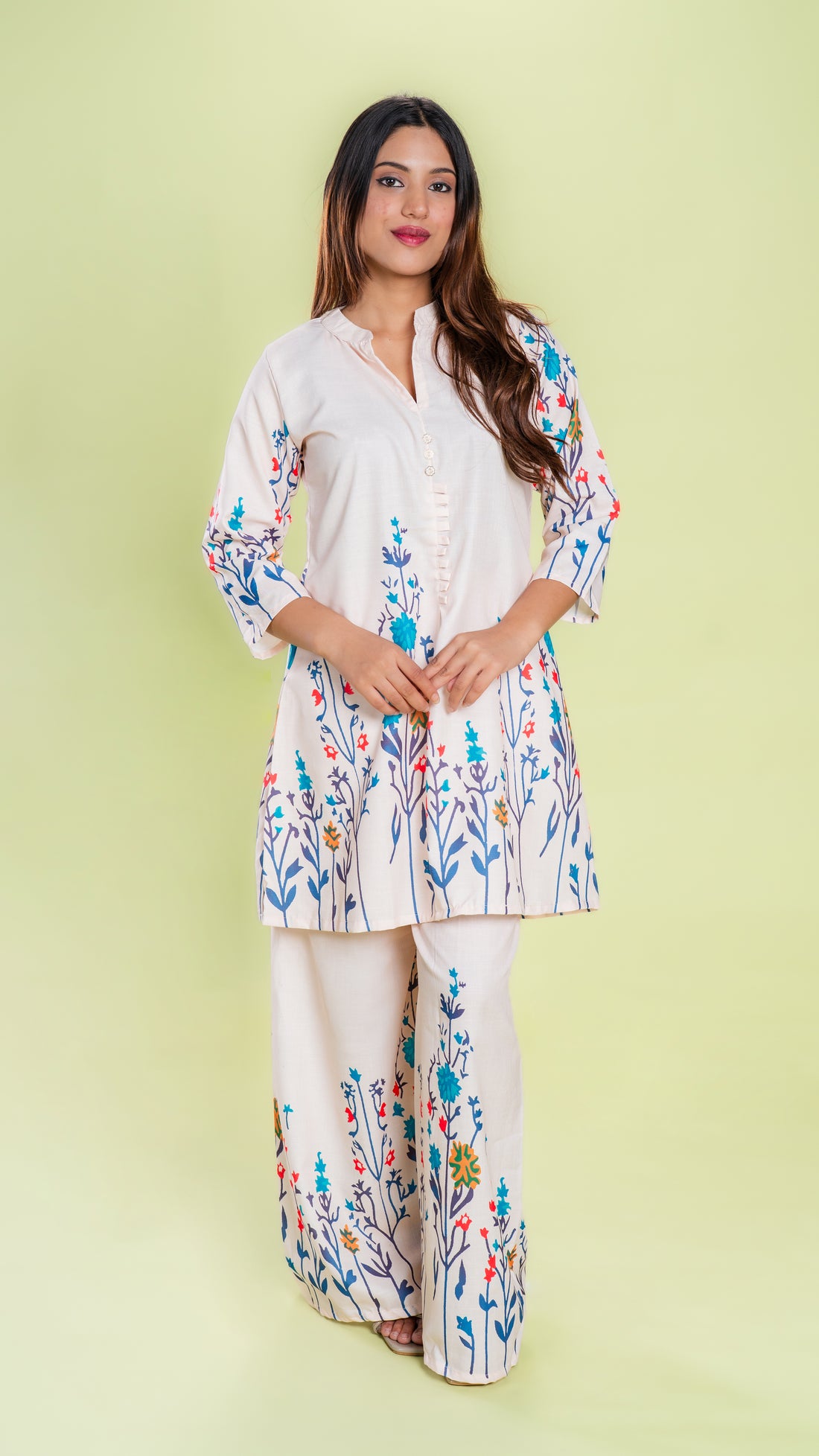 Minimal Linen Co‑Ord Set