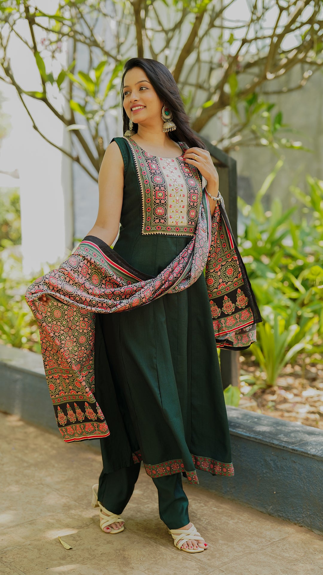 Olive Aura Suit Set